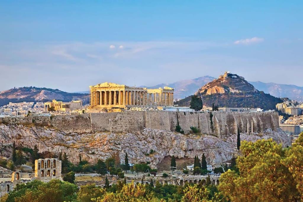 Spacious Beauty In Athens, 55M2, Metro 7' מראה חיצוני תמונה