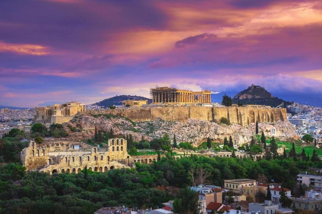 Spacious Beauty In Athens, 55M2, Metro 7' מראה חיצוני תמונה