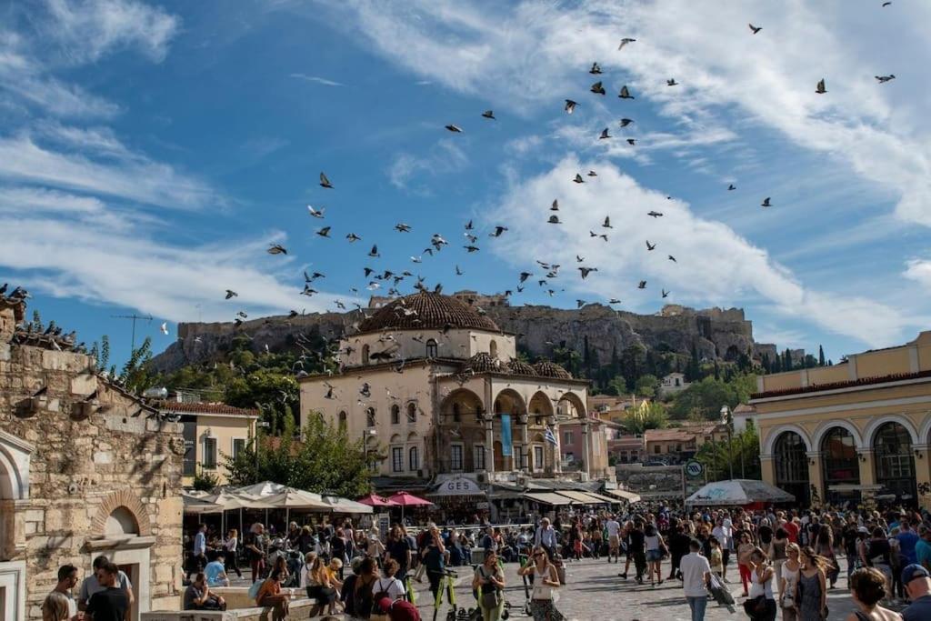 Spacious Beauty In Athens, 55M2, Metro 7' מראה חיצוני תמונה